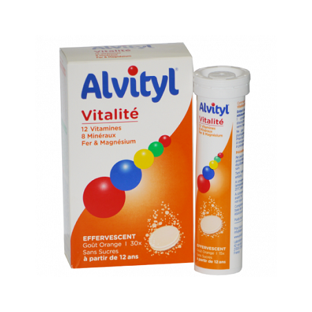 Alvityl 22 Vitamines & Mineraux Comprimé effervescent