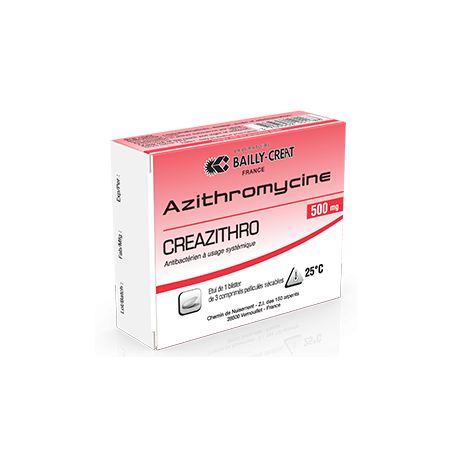 Creazithro 500Mg  Comprimé B/3