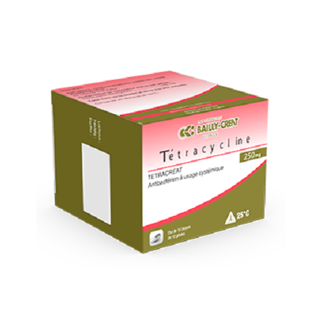 Tetracycline Creat 250Mg B/10*10