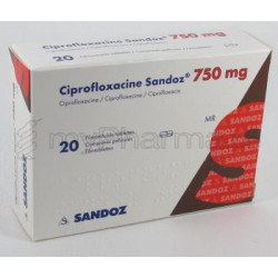 Ciprofloxacine Ibugen 750Mg Comprimé B/10*10