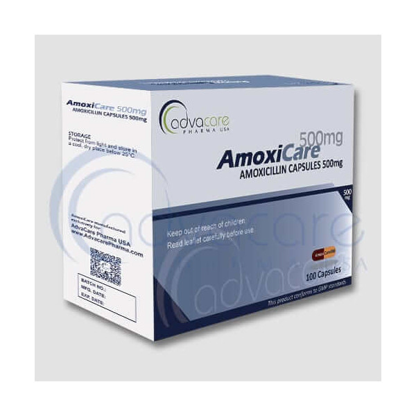 Amoxicare 500Mg Gel B/100