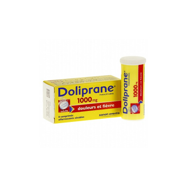 Doliprane 1000Mg  Comprimé effervescent