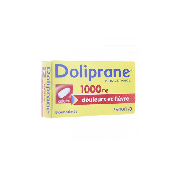 Doliprane 1000Mg Comprimé Sec