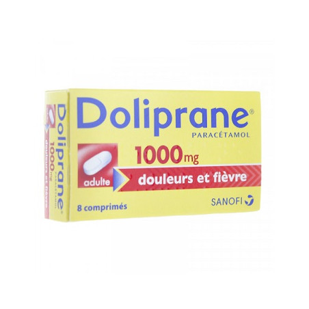 Doliprane 1000Mg Comprimé Sec