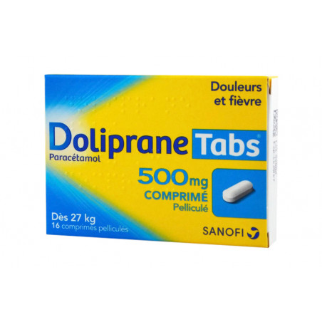 Doliprane 500Mg Comprimé Sec