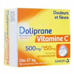 Doliprane Vit C Comprimé effervescent