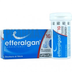 effervescent efferalgan 1G Comprimé