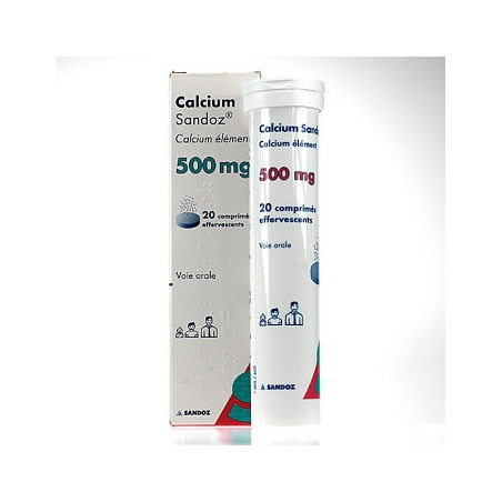 Calcium Sandoz  500Mg Comprimé effervescent