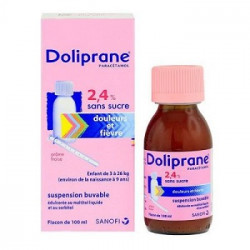 Doliprane 2.4% Fl/60Ml Sirop