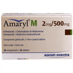 Amaryl-2Mg/500Mg Comprimé