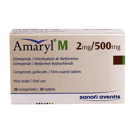 Amaryl-2Mg/500Mg Comprimé