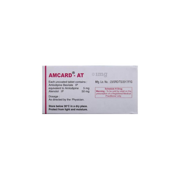 Amcard-5Mg Comprimé B/14