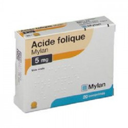 Acide Folique-5Mg Comprimé B/100