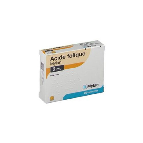 Acide Folique-5Mg Comprimé B/100